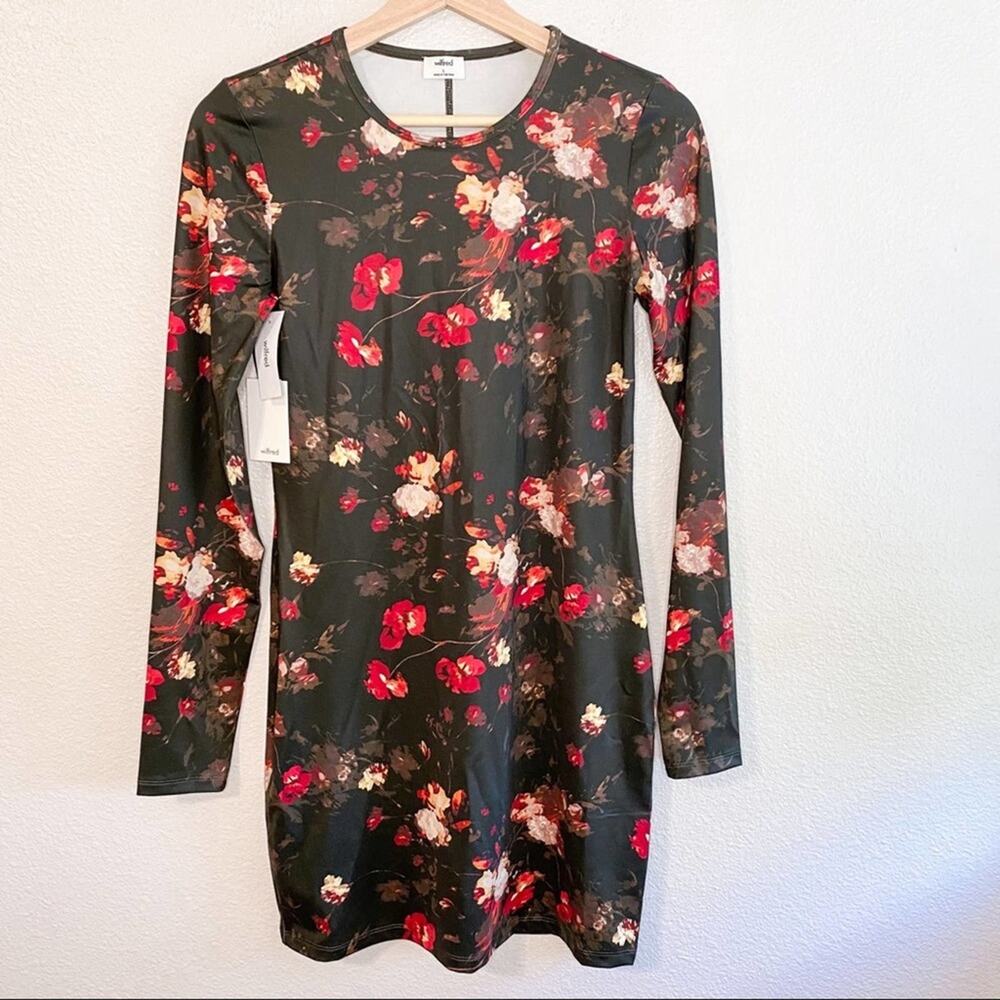Aritzia Wilfred Fleure Mini Dress